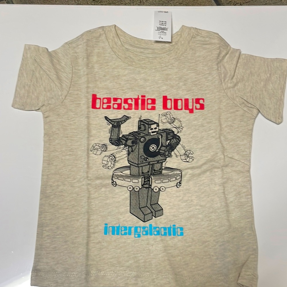 Brand New- Beastie Boys Size 2T shortsleeved Tee